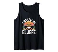 They Call Me El Jefe Sombrero Cinco Sombrero Débardeur
