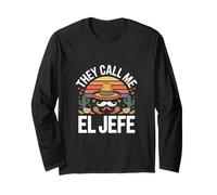 They Call Me El Jefe Sombrero Cinco Sombrero Manche Longue