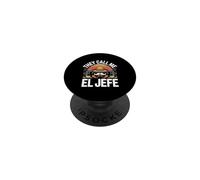 They Call Me El Jefe Sombrero Cinco Sombrero PopSockets PopGrip Adhésif