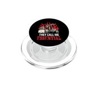 They Call Me Essential Funny Truck Driver Trucker Dad PopSockets PopGrip pour MagSafe