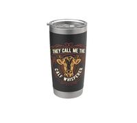 They Call Me The Calf Whisperer Producteur laitier Élevage bovin Gobelet isotherme en acier inoxydable double paroi
