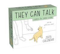 They Can Talk Comics 2025 Day-to-Day Calendar: Pet Me ...with Your Eyes!