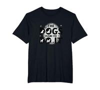 They Eating The Dogs Made Me Do It - Humour Amusant pour Animal de Compagnie T-Shirt, Homme Grandes Tailles, Noir, 4X Tall