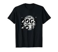 They Eating The Dogs Made Me Do It - Humour Amusant pour Animal de Compagnie T-Shirt, Homme, Noir, L