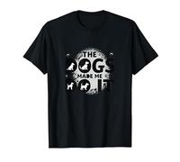They Eating The Dogs Made Me Do It - Humour Amusant pour Animal de Compagnie T-Shirt, Homme, Noir, XXL