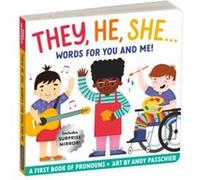 Mudpuppy – They, He, She: Words for You and Me – Livre cartonné