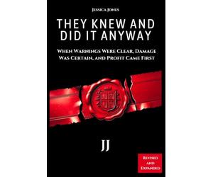 They Knew - And Did It Anyway: When Warnings Were Clear, Damage Was Certain, and Profit Came First