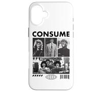 They Live Consume Aliens Collage Coque pour iPhone 16 Plus