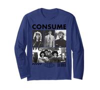 They Live Consume Aliens Collage Manche Longue