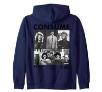 They Live Consume Aliens Collage Sweat à Capuche