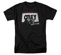 They Live - T-Shirt - Manches Courtes - Homme - Noir - Medium