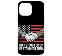 They Stood for Us We Stand for Them Journée des anciens combattants Coque pour iPhone 13 Pro Max