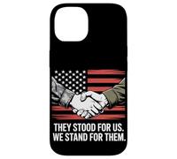 They Stood for Us We Stand for Them Journée des anciens combattants Coque pour iPhone 14