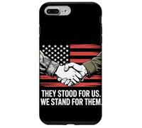 They Stood for Us We Stand for Them Journée des anciens combattants Coque pour iPhone 7 Plus/8 Plus