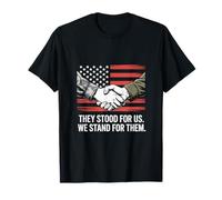 They Stood for Us We Stand for Them Journée des anciens combattants T-Shirt