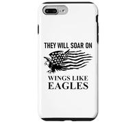 They Will Soar Wings Like Eagle Isaiah 40:31 Bible Christian Coque pour iPhone 7 Plus/8 Plus