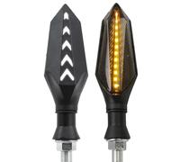 THGKL Clignotant Ampoule De Moto Clignotants, Feu Arrière Clignotant Pour Y-AMAHA XSR155 XSR 155 RD400C D E F RD400D DT125RR DT125R XS400C(1pair White)