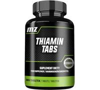 Thiamine (vitamine B1) 100 mg - Comprimés de chlorhydrate 365 | Approvisionnement pour 365 jours - Métabolisme énergétique et soutien du système nerveux - MZ