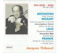 Thibaud, Jacques - Works for Violin
