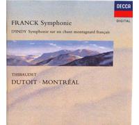 Thibaudet - Sinf.d-Moll/Sinf.sur Chant [Import]