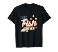 Thicc Fish Energy Funny Ichtyology River Fish Arapaima Fans T-Shirt