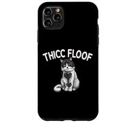 Thicc Floof Funny Cat pour Homme et Femme. Coque pour iPhone 11 Pro Max