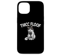 Thicc Floof Funny Cat pour Homme et Femme. Coque pour iPhone 13