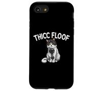 Thicc Floof Funny Cat pour Homme et Femme. Coque pour iPhone SE (2020) / 7/8