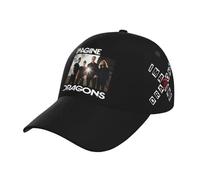 THICC Imagine%Band Dragons Pop Rock Casquette de Baseball Chapeau de Soleil de Camionneur Chapeau de Papa Chapeaux réglables