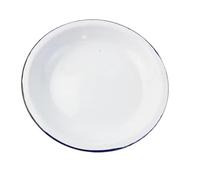 Thick Enamel Plate, Classic Fruit, 19.5/24 Cm, Large Cutlery, Garden, Enameled Kitchen Plates Pour Fondue Et Barbecue