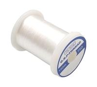 Thick Fishing String - Heavy Duty Monofilament, Low Memory Clear Nylon Cord, Twist Resistant Round Profile, Shock Absorbing Leader Material | Tackle For Trout Salmon Snapper Grouper