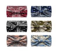 Thick Headbands - Elastic Non Slip Sweatband Hair Accessory | Fashion Wide Stretch Head Wrap Soft Breathable Athletic Hair Band for Yoga, Running, Makeup, Beach, Festival or Workouts