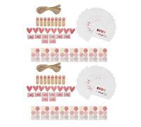 Thick Paper Christmas Treat Bags | Holiday Envelopes with Labels