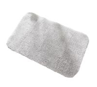 Thick Plush Bath Rug, Soft Absorbent Bathroom Mat, Non Slip Shower Carpet | Premium polyester microfiber features superior water absorption for bathroom floors Grey 40x60cm