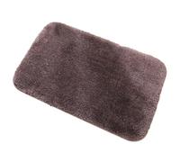 Thick Plush Bath Rug, Soft Absorbent Bathroom Mat, Non Slip Shower Carpet | Premium polyester microfiber features superior water absorption for bathroom floors Dark Coffee 40x60cm
