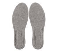 Thick Warm Wool Insoles,Snug Feet, Sheepskin Insoles,Soft Cosy Furry Shoe Replacement For Snow Boots - Beige