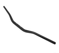 Thickened Aluminum pour moto Handlebar 80cm Lightweight Thickened(Black) | Thickened alloy core, 80cm width, lightweight 655g, enhanced strength, road ready