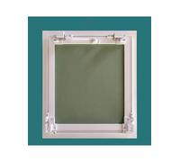 Thickened Bezels Wood Veneer Hidden Door, Seamless Design For Fire Hydrant, Concealed Access Panel, Wallpaper & Tile Walls(19.7x19.7in)