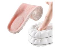 Thickened Cashmere-Like 4D Cloud Insole - Fleece-Lined Warm Comfortable Breathable Moisture-Wicking & Odor-Resistant(Pink,37-38)