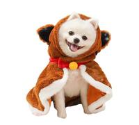 Thickened Dog Capes, Warm Winter Dog Clothing, Hooded Pet Costume, Cold Weather Dog Wear, Cosplay Dog Outfit, Small Dog Cape, Winter Dog Clothing, Pet Hooded Cloak, Dog Cloak for Small Dogs