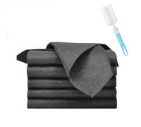 Thickened Magic Cleaning Cloth, Magic Fiber Microfiber Cleaning Cloth, Lint Free Cloth for Home, Window, Mirror Glass and Cars, 5/10 Pcs Streak Free (10)