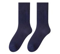 Thickened Plush Socks for Men, Thermal Fleece Lined Winter Crew Socks | Soft polyester fleece material, provides superior warmth, ideal for winter outdoor activities
