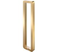Thickened Stainless Steel Door Pulls for Metal/Glass/Tempered/Wooden Door, Modern and Simple Push Pull Door Handle(Gold#1,Length 102.5cm(40.4in))