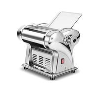 Thickness Settings for Fresh Dough Roller Press Cutter Noodle Making Machine Automatic Commercial Stainless Steel Electric Pasta Machine 6 Kinds of Thickness Adjustment Dough Machine Machine