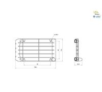 Thicon Models 58326 1:14 Protection contre les projections de gravier 1 pc(s)