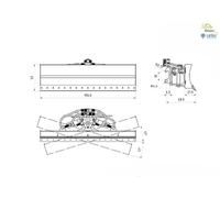 Thicon Models 58557 1:14 Lame à neige 1 pc(s)