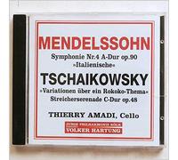Thierry Amadi - Mendelssohn: Symphonie Nr.4, Tschaikowsky: Variationen uber ein Rokoko-Thema [Music CD]