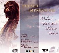 Thierry Barbe - French Impressions : Sonates & Concerto pour Contrebasse et Piano