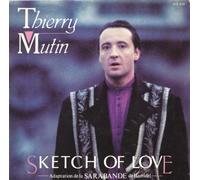 Thierry Mutin - Sketch of love (1989) / Vinyl single [Vinyl-Single 7'']