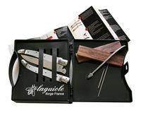 THIERS IFORGE - laguiole pliant en kit avec 2 mitres en inox - Ebène